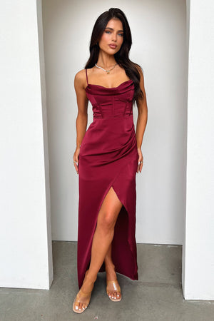 sachin and babi light blue dress Women's 30s Brief Elegant Mermaid Sleeveless Gowns Formal Evening Dress,  Burgundy, X-Large : Amazon.ca: Clothing, Shoes & Accessories