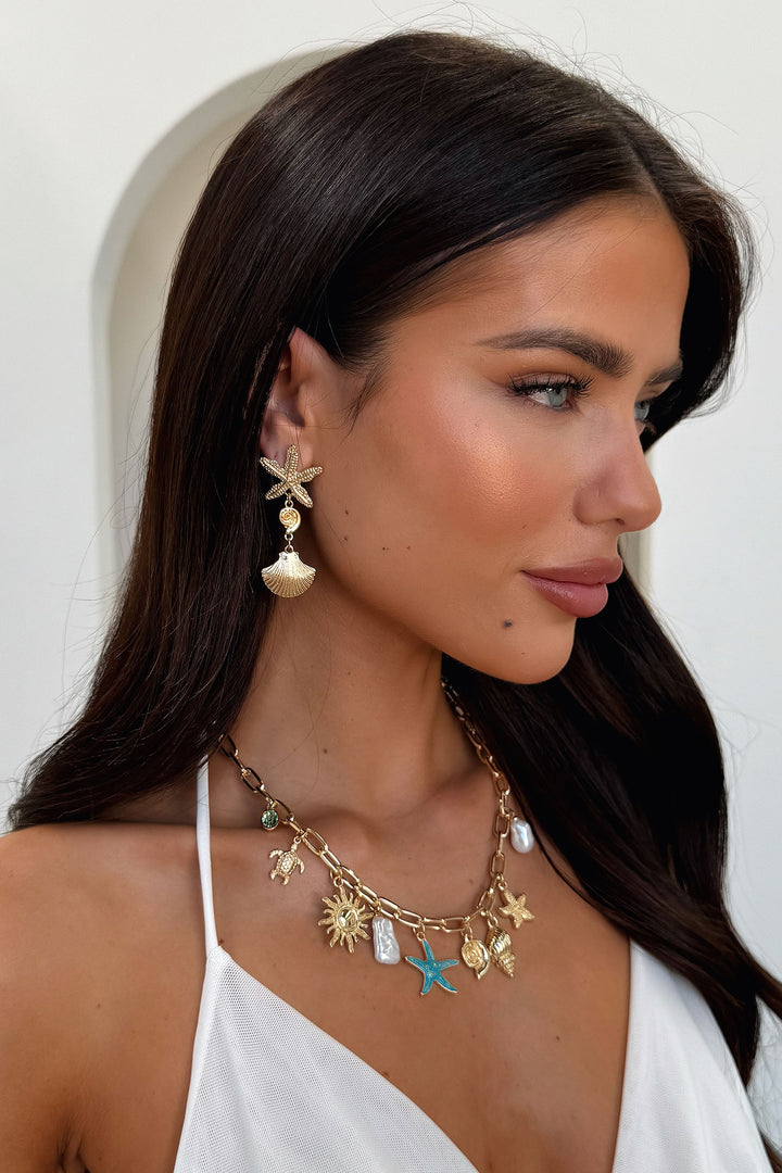 Ariel Earrings - Gold