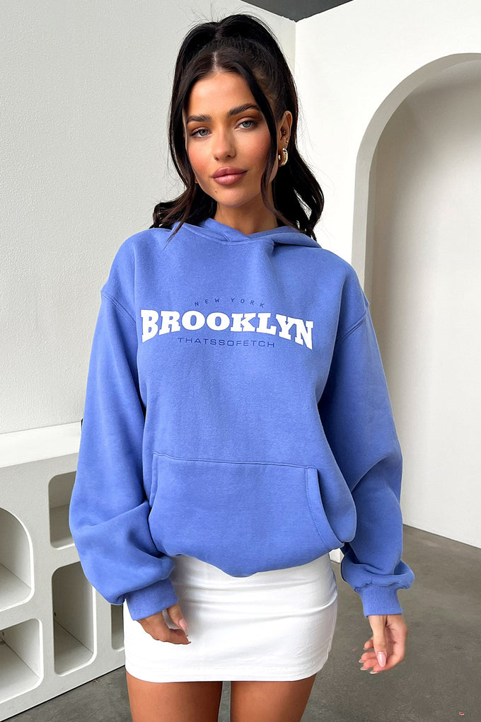 Brooklyn Hoodie Blue Thats So Fetch UK