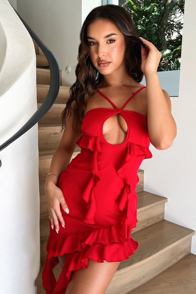 gabriella red dress Gabriela Dress