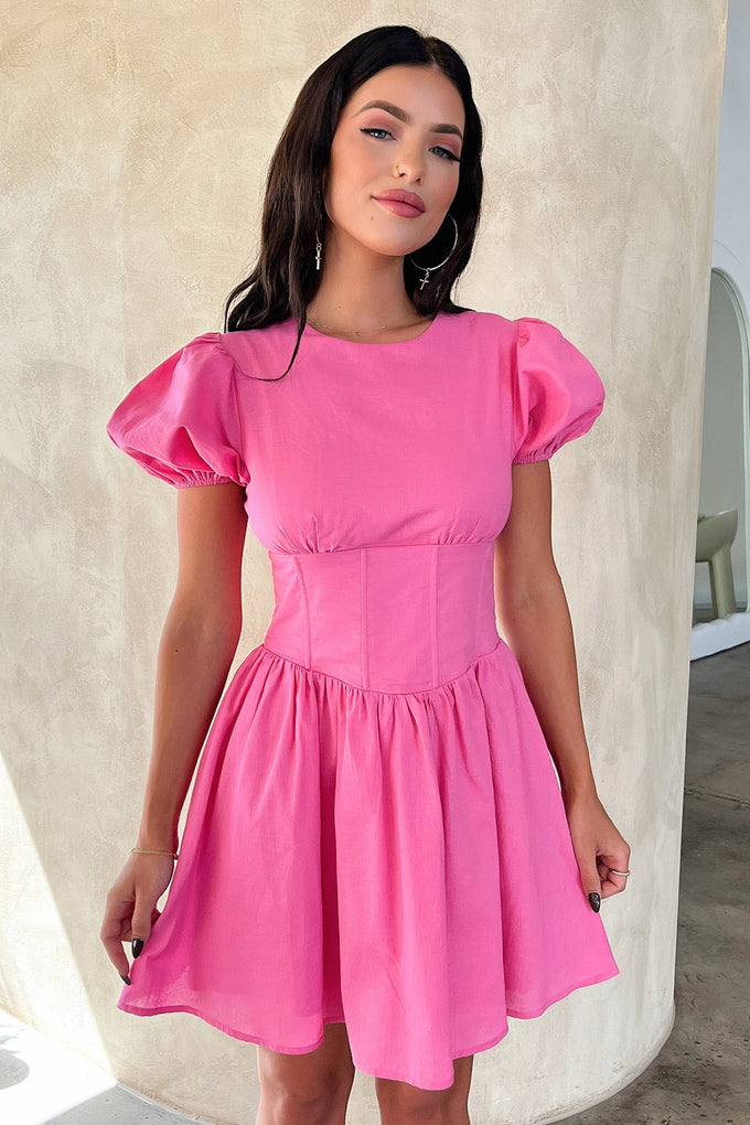 Jordyn Dress - Hot Pink Jordyn Dress - Hot Pink
