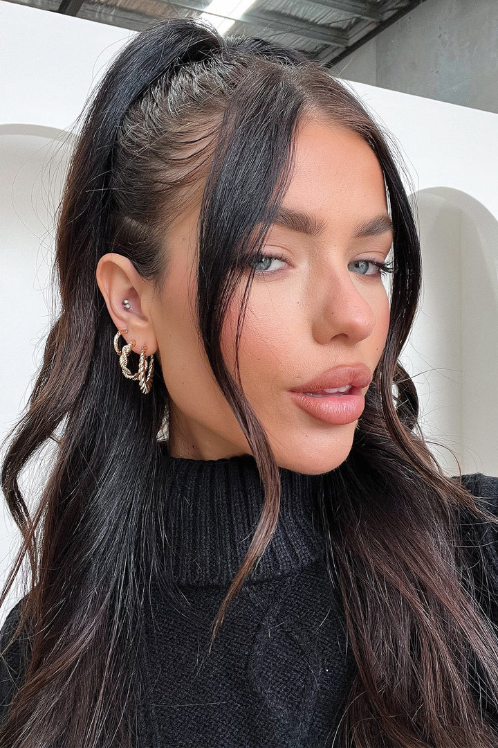 Kya Earrings 3 Pack - Gold