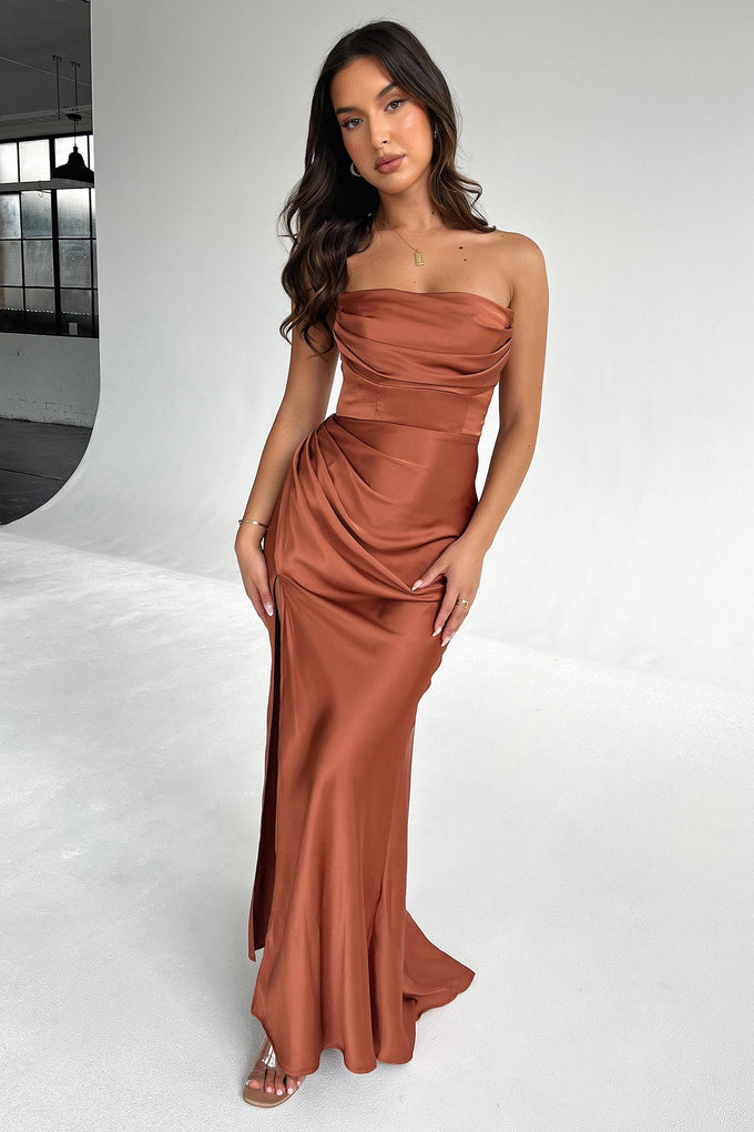 Lola Maxi Dress - Rust Lola Maxi Dress - Rust
