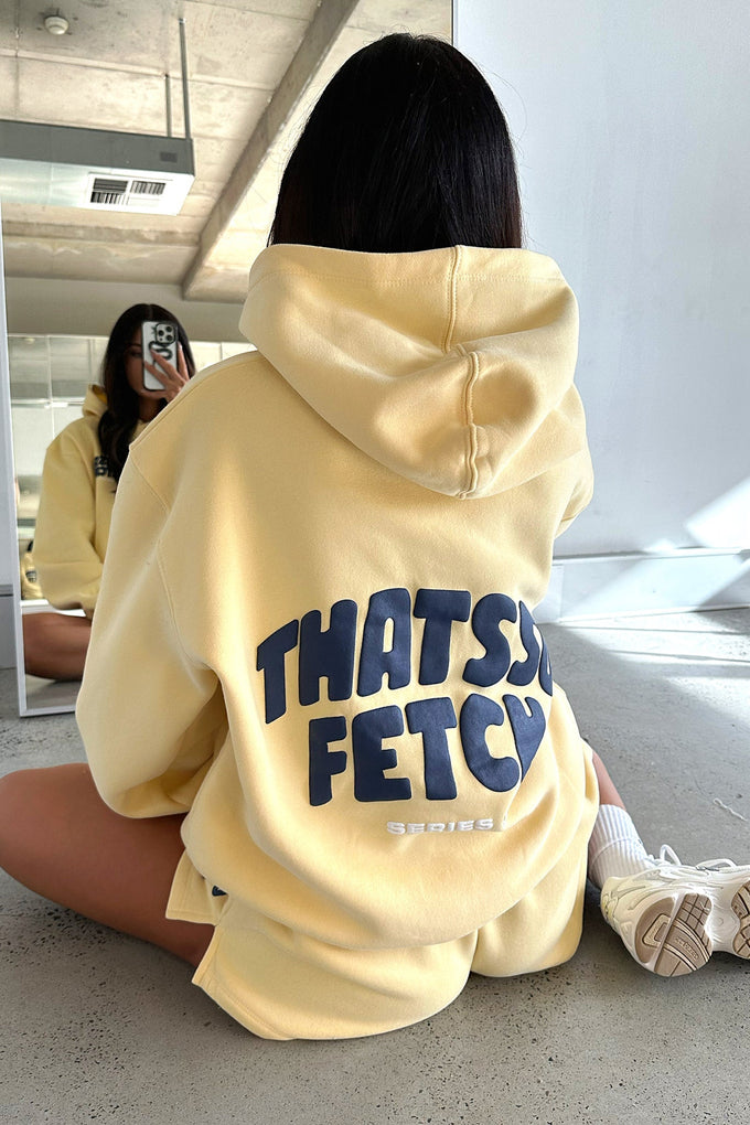 Series 5 Hoodie - Yellow – Thats So Fetch UK