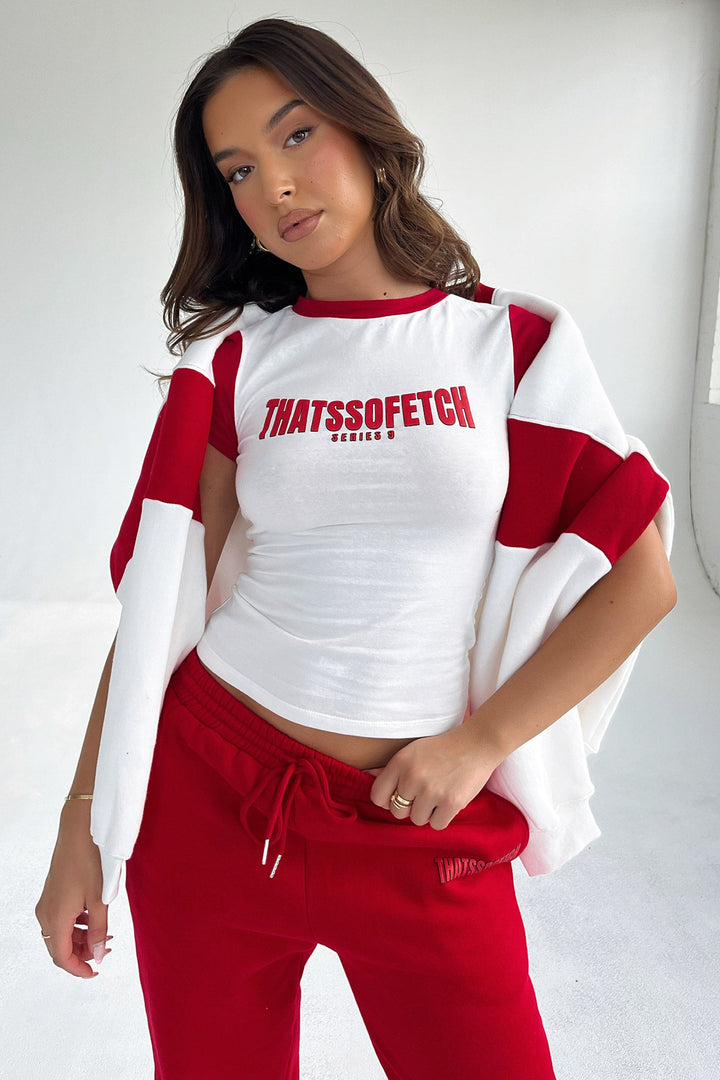 Series 9 Tee - Red