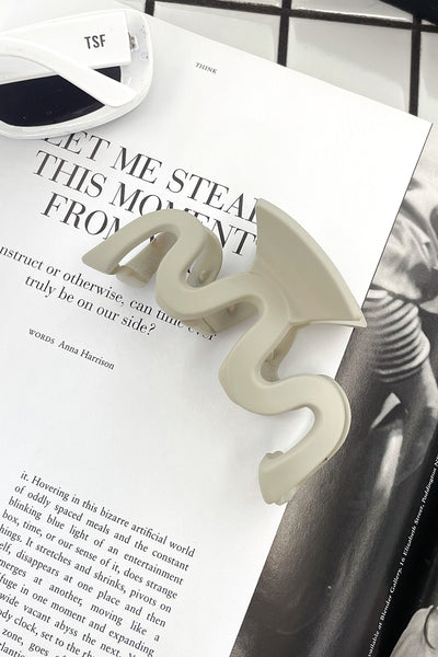 Rem Claw Clip - Grey