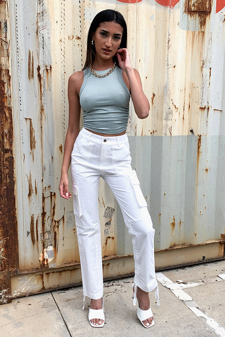 Triton Pant - White
