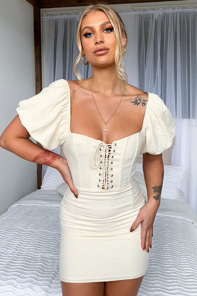 Sheila Dress - Beige