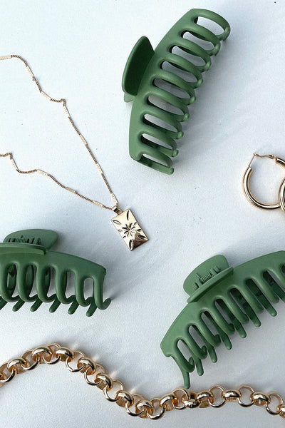 Terra Claw Clip - Green